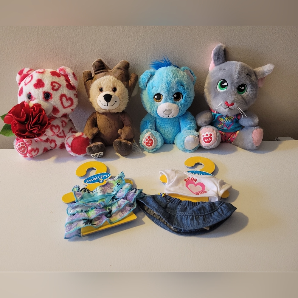 Build a Bear Small Frys Plush Toys